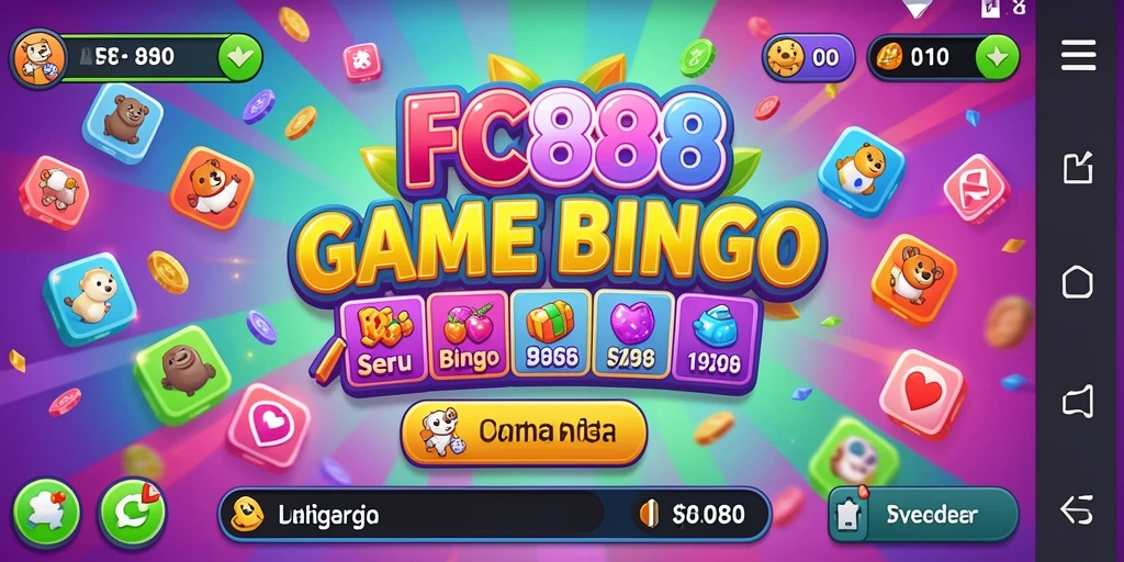 Tangkapan layar FC888 menampilkan gameplay Bingo yang menarik dan interaktif.