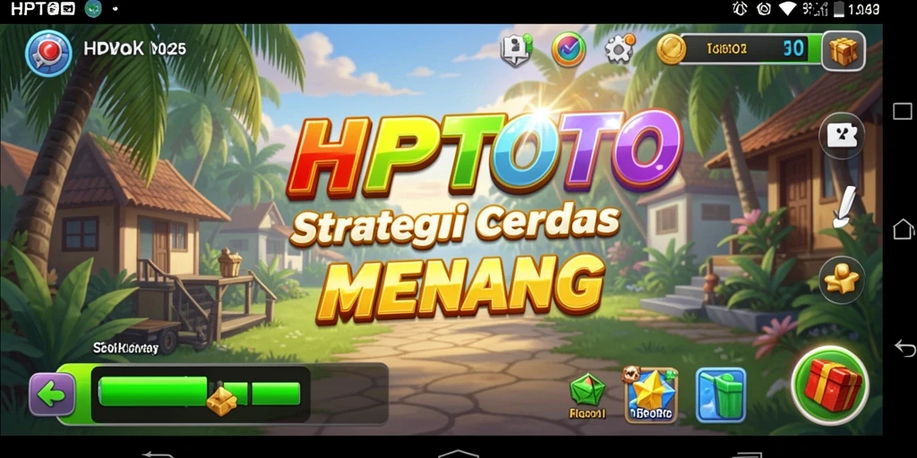 Tampilan gameplay HPTOTO dengan strategi yang intens dan grafis menarik.