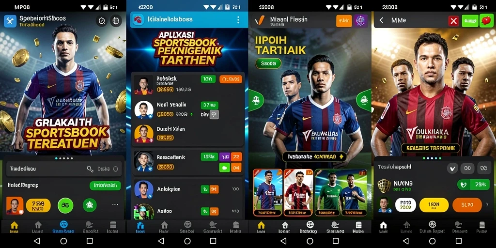 Tampilan gameplay menarik dari aplikasi Sportsbook MPO08.
