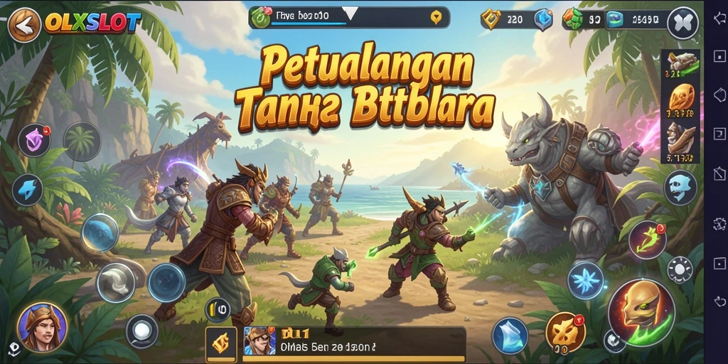 Screenshot utama OLXSLOT menampilkan gameplay menarik dalam dunia terbuka.