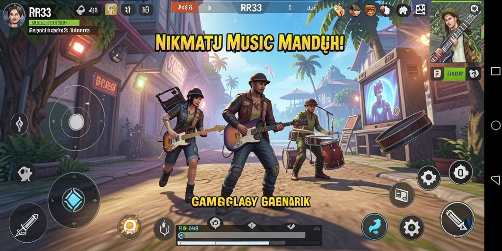 Tampilan gameplay RR33 yang seru dan interaktif