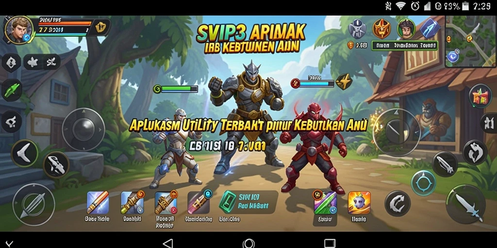 Tampilan utama SVIP3 menunjukkan berbagai alat Utility yang tersedia.