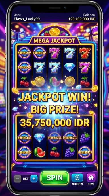 Tampilan antarmuka pengguna yang menarik di winning303.